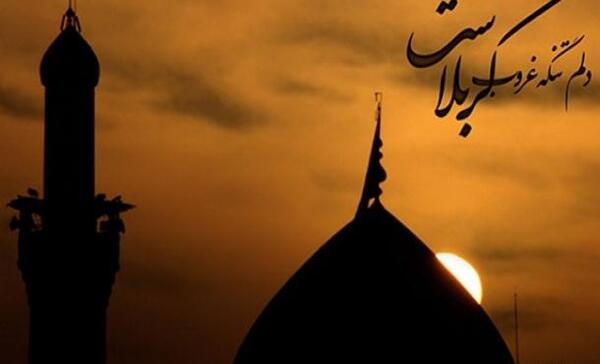 عکس نوشته دلم کربلا می خواهد