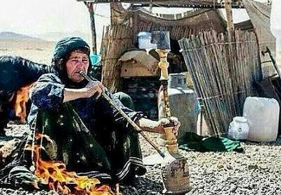 عکس جالب قلیان