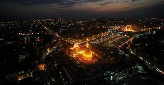 عکس هواپیما حرم امام رضا