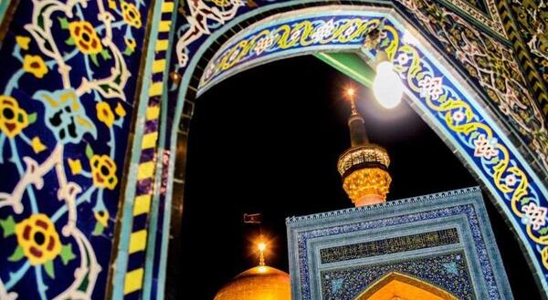 عکس هواپیما حرم امام رضا
