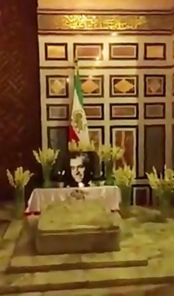 عکس قبر شاه ایران
