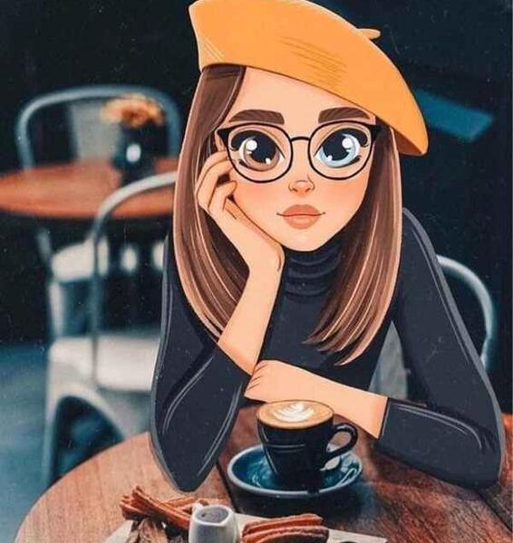 عکس پروفایل دخترانه آبرنگی