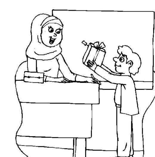عکس ایده نقاشی برای روز معلم