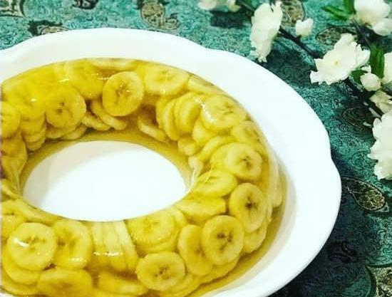عکس ژله موزی