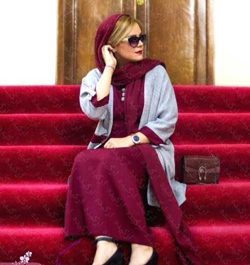 عکس مانتو فیروزه ای
