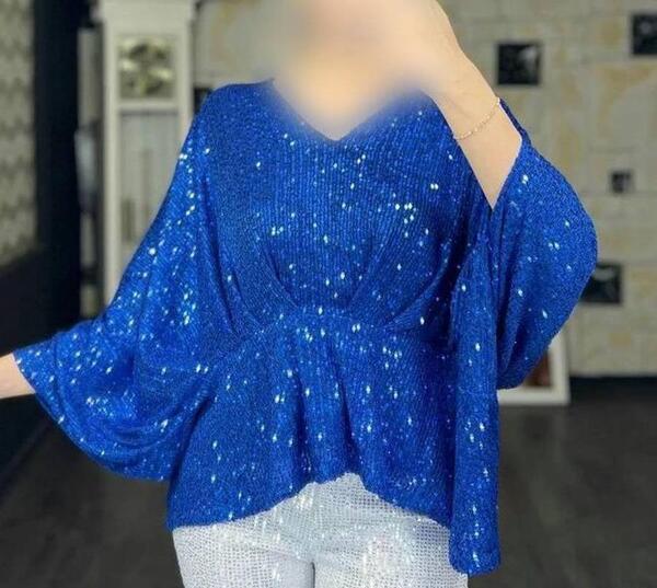 عکس شومیز پولکی مجلسی