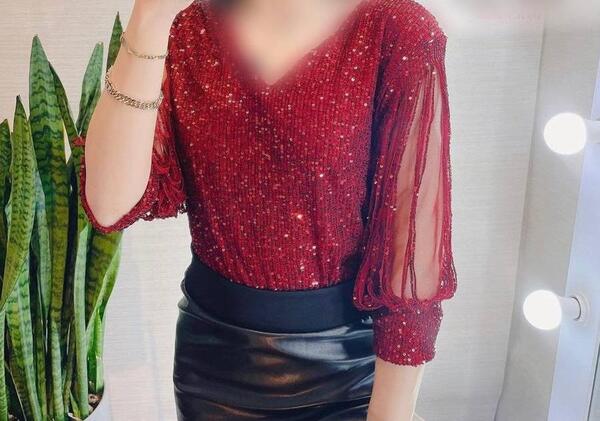 عکس شومیز پولکی مجلسی