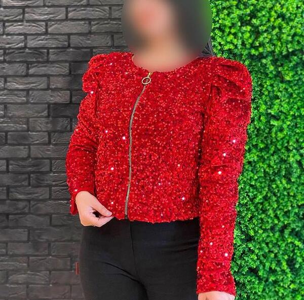 عکس شومیز پولکی مجلسی