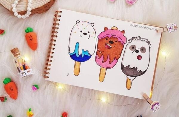 عکس ایده برای نقاشی بافت