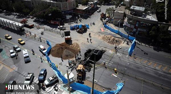 عکس چهارراه ایران خودرو