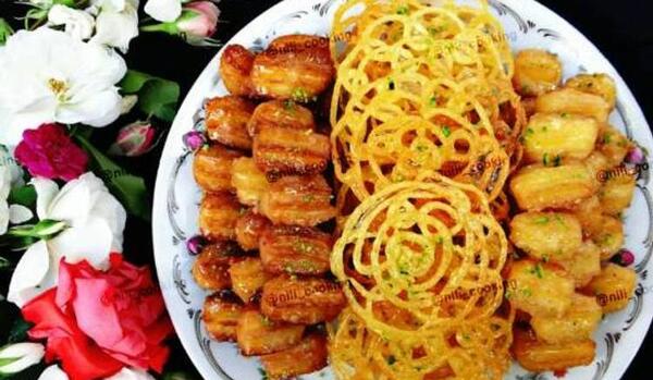 عکس نوشته طنز زولبیا بامیه