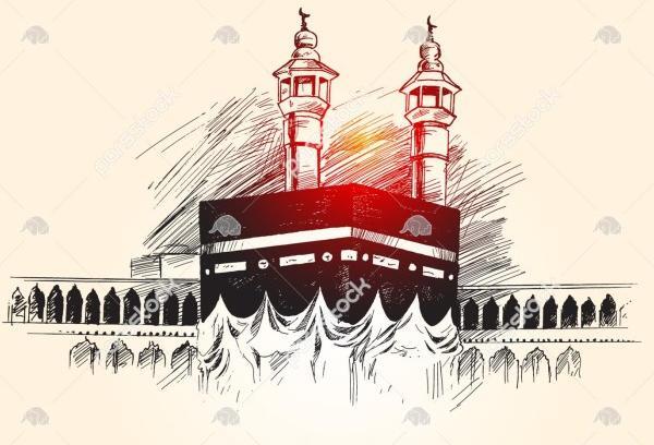 عکس کعبه گرافیکی