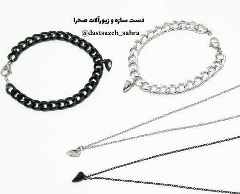عکس دستبند ست قلب