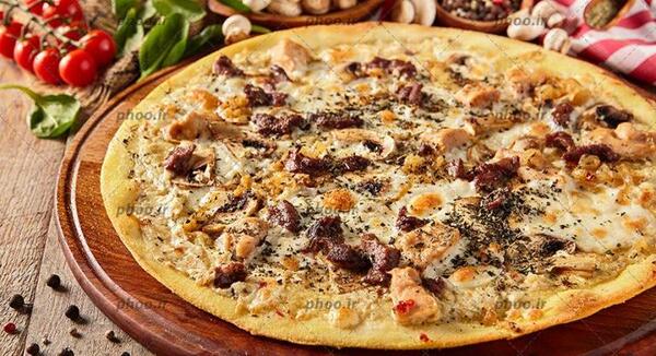 عکس پیتزا غزال حکیمیه
