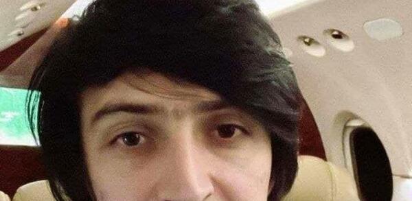 عکس سردار ازمون با سگ