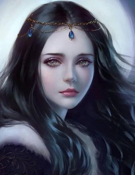 عکس نقاشی دخترانه رنگ شده