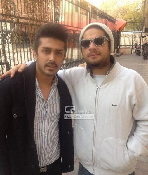 عکس علی صادقی با زنش
