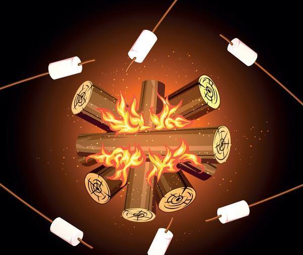 عکس کارتونی هیزم