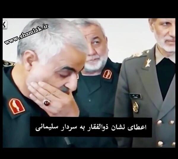 کشیدن عکس حاج قاسم در عصر جدید