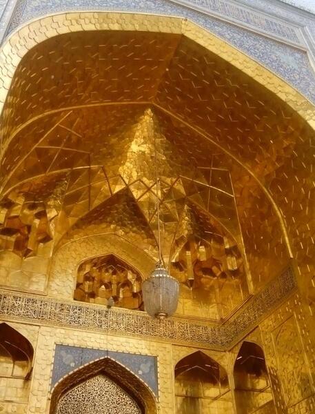 عکس طلبه شهید حرم امام رضا