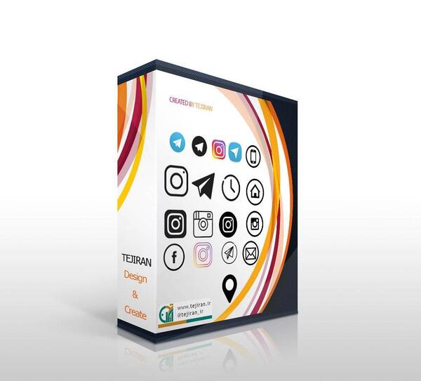 عکس دانلود آیکون تلگرام png