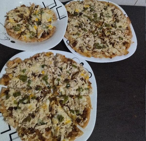 عکس پیتزا ساده