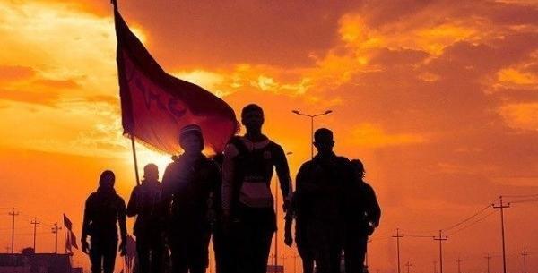 عکس قدیمی از پیاده روی اربعین