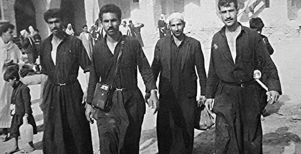 عکس قدیمی از پیاده روی اربعین