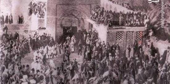 عکس قدیمی از پیاده روی اربعین