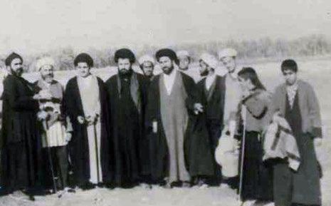 عکس قدیمی از پیاده روی اربعین
