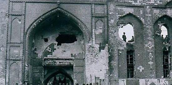 عکس قدیمی از پیاده روی اربعین