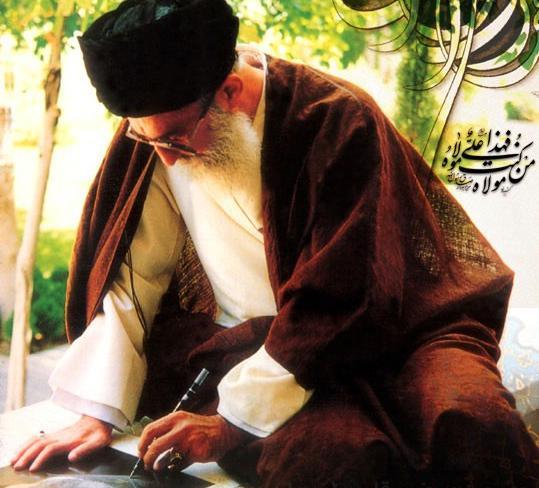 عکس رهبر برای پوستر