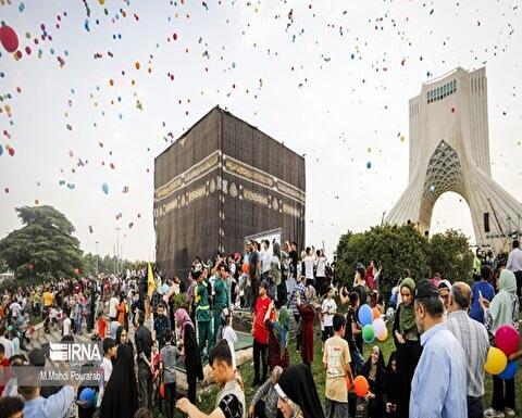 عکس بارش برف تهران