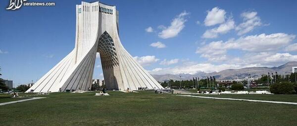 عکس بارش برف تهران