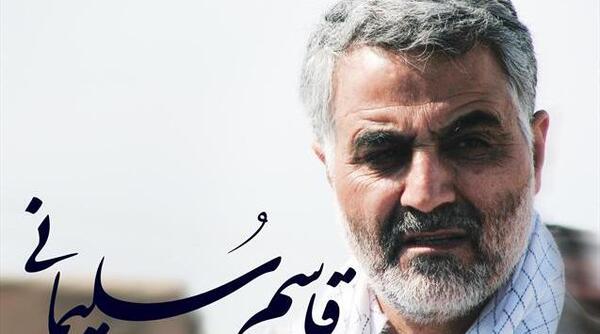 عکس حاج قاسم سلیمانی و امام خامنه ای