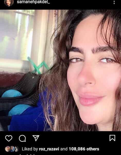 عکس های سمانه پاکدل در اینستاگرام