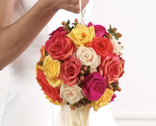 عکس دسته گل نرگس عروس