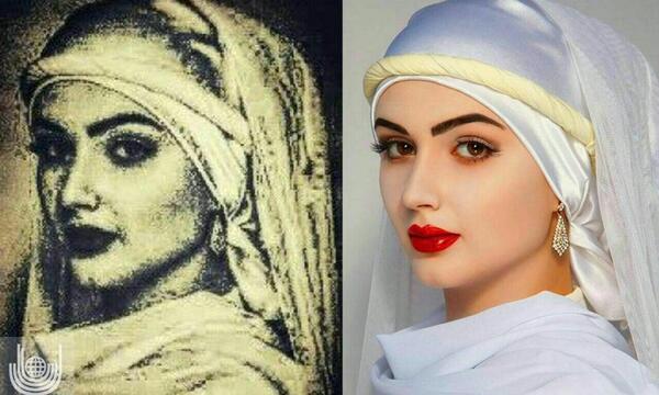عکس آسیه همسرش