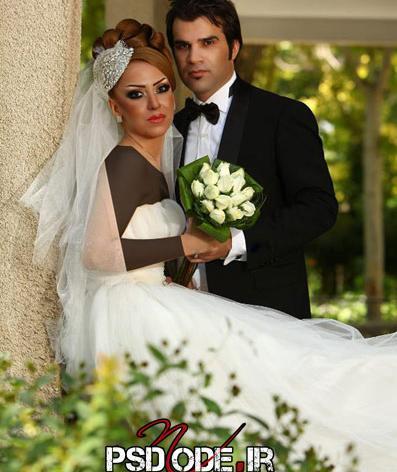 ژست عکس عروس و داماد خاص