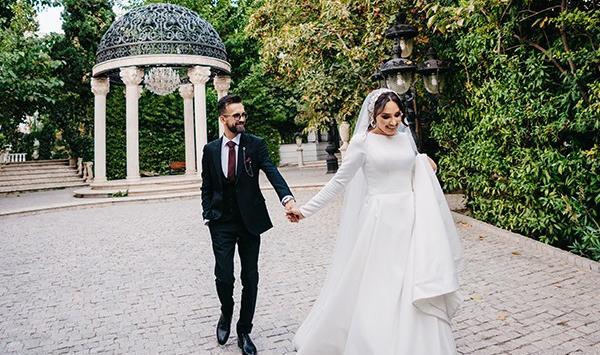 ژست عکس عروس و داماد خاص