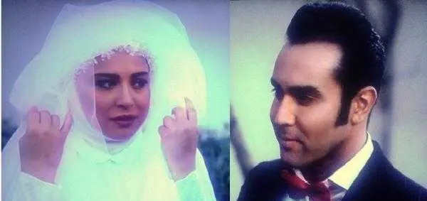 عکس پوریا پورسرخ با مادرش