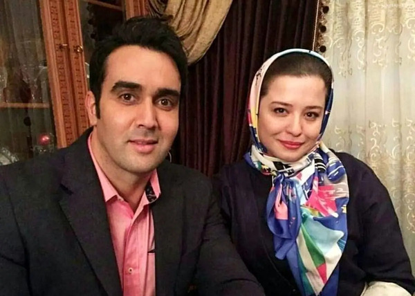 عکس پوریا پورسرخ با مادرش