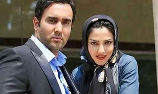 عکس پوریا پورسرخ با مادرش