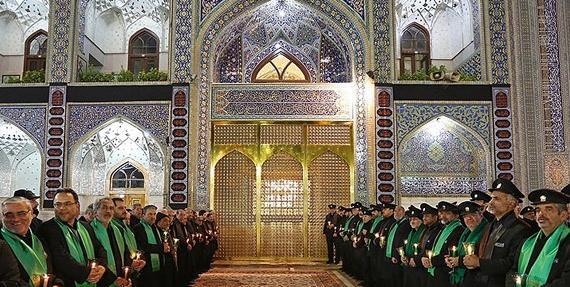 عکس خادمان حرم امام حسین
