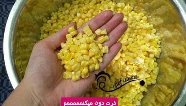 عکس نشاسته ذرت پودر شده