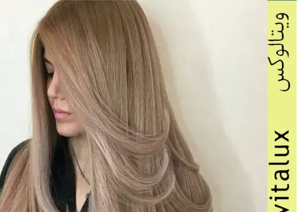 عکس رنگ مو کنفی روشن