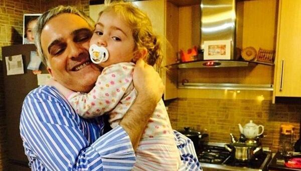 عکس فرزند بیژن بنفشه خواه