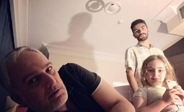 عکس فرزند بیژن بنفشه خواه