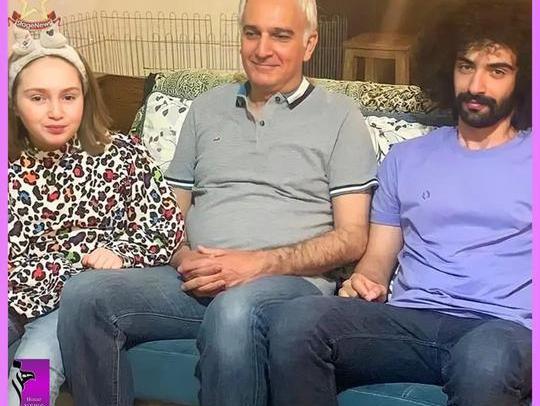 عکس فرزند بیژن بنفشه خواه