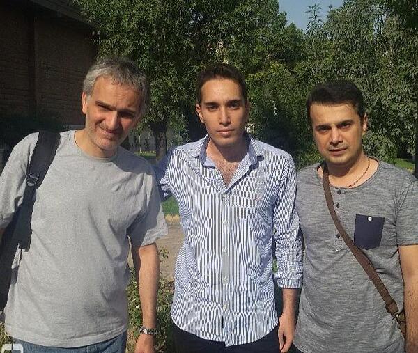 عکس فرزند بیژن بنفشه خواه